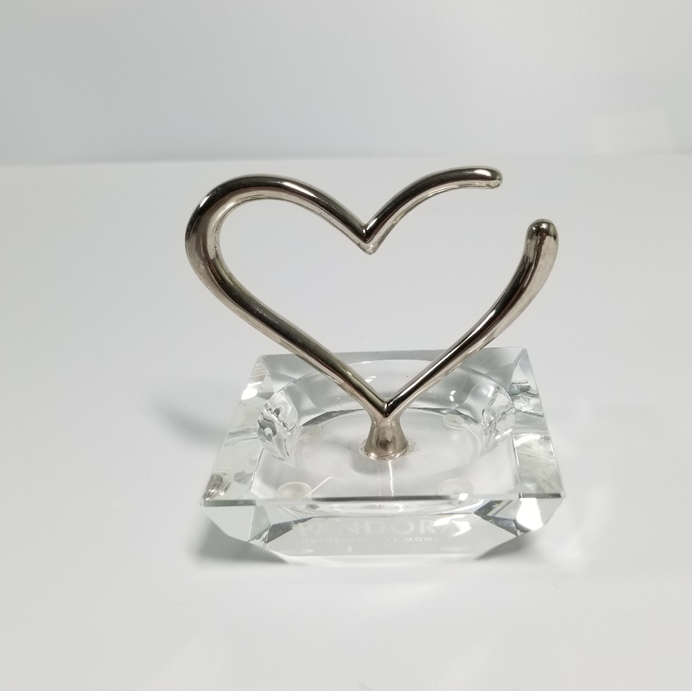 Pandora "Unforgettable Moments" Heart Ring Dish